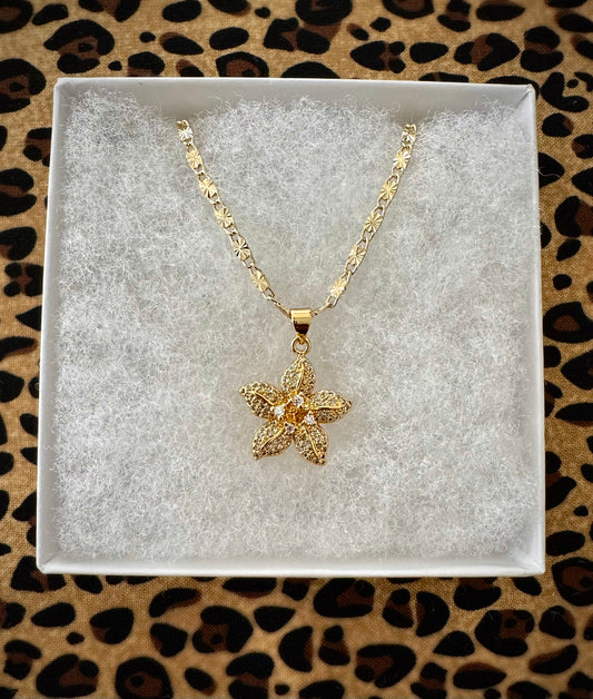Hibiscus Necklace