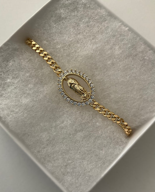 Virgencita Chain Bracelet